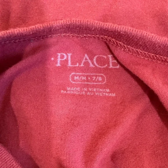 The Children’s Place Thanksgiving Long Sleeve Shirt, Size Medium 7/8 - Picture 3 of 4